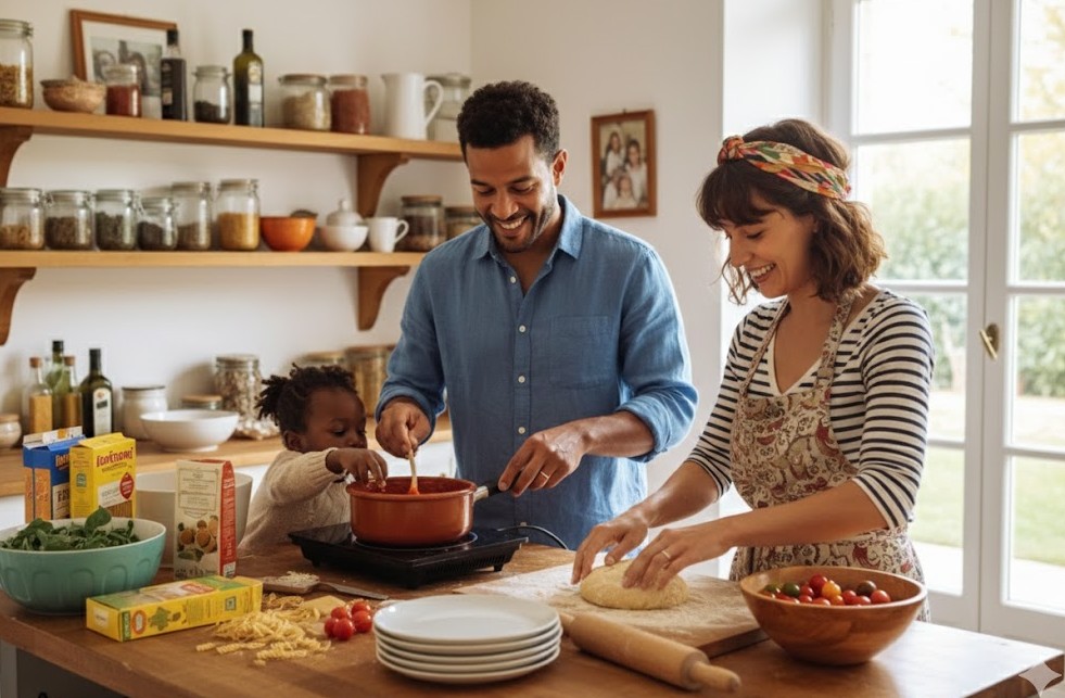 Educazione alimentare famiglia